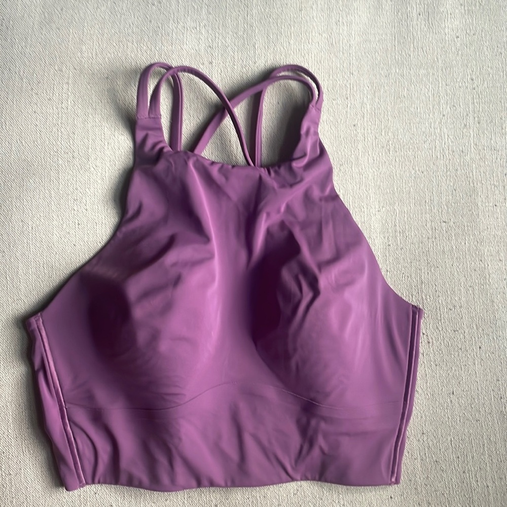 Lululemon Sports Bra Pink / Purple Large